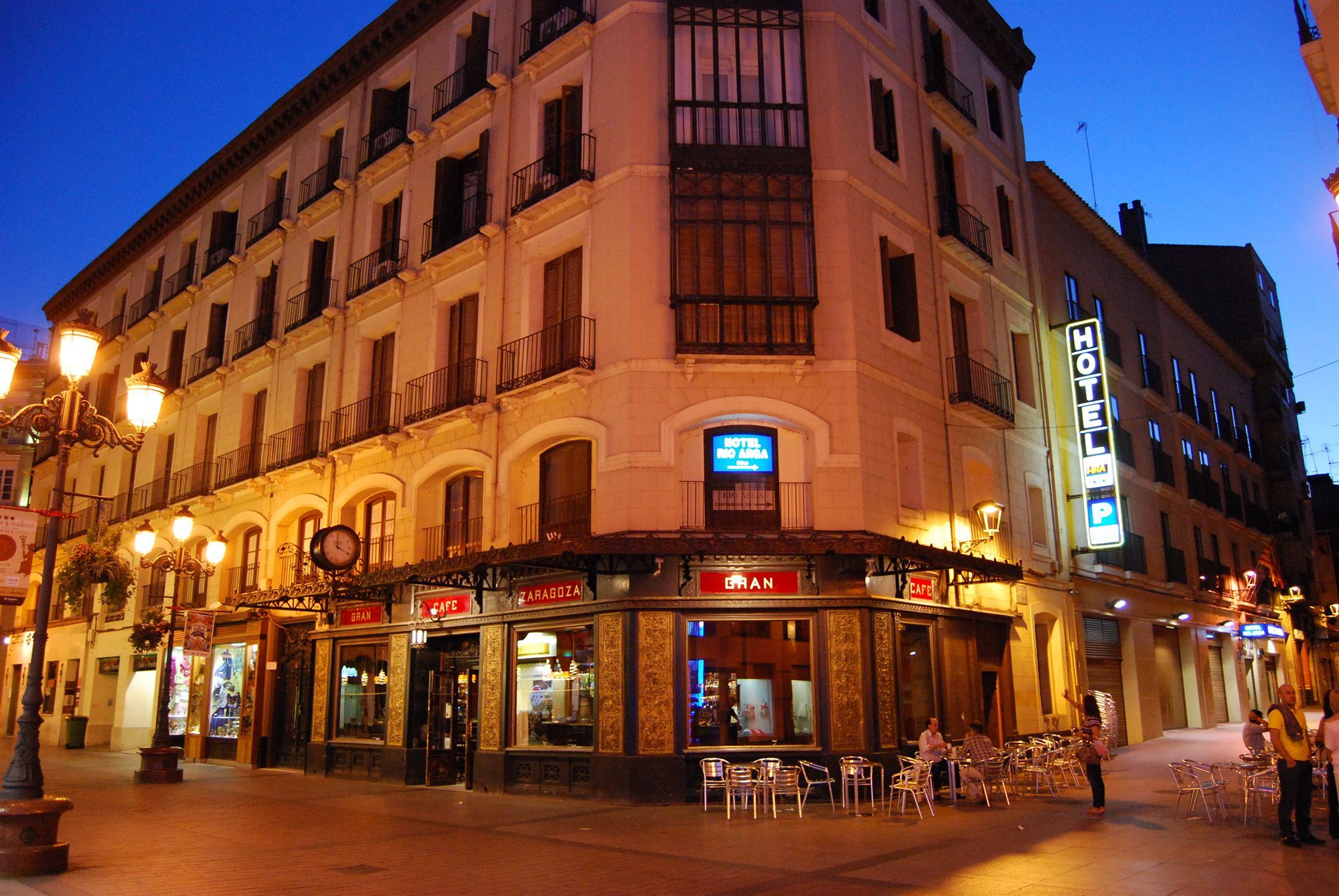 Hotel Rio Arga Zaragoza Eksteriør billede